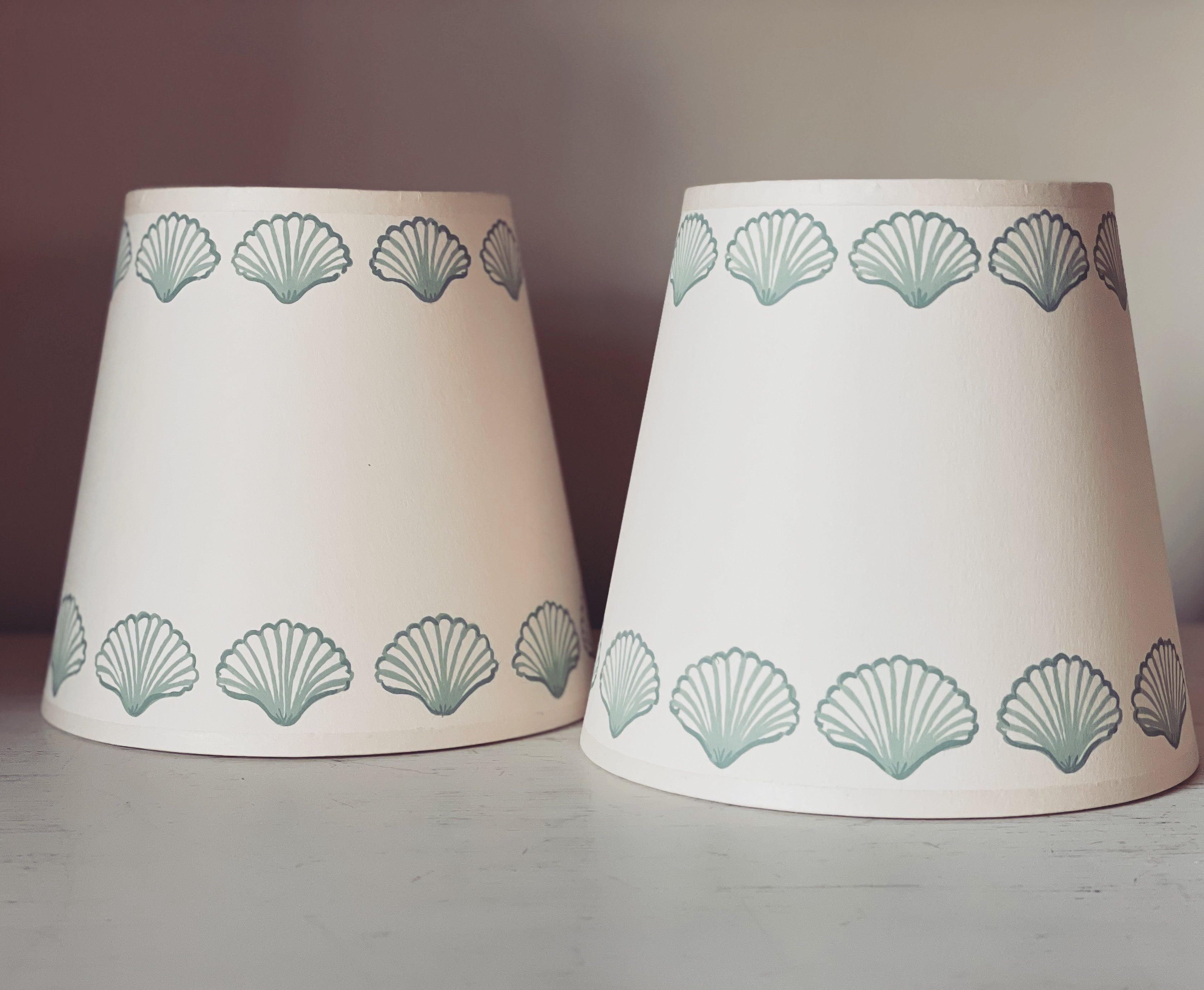 handpainted lampshade