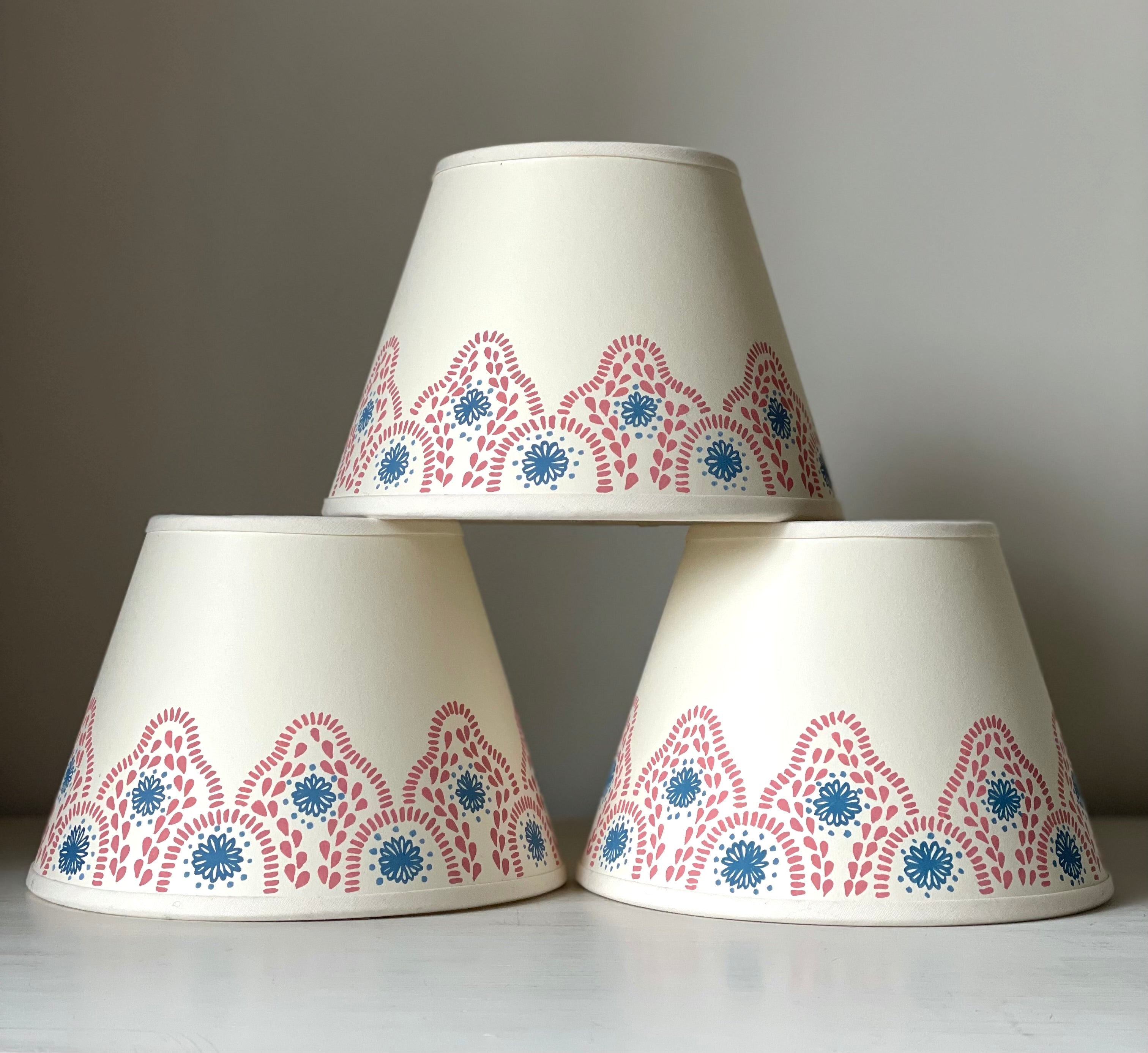 handpainted lampshade