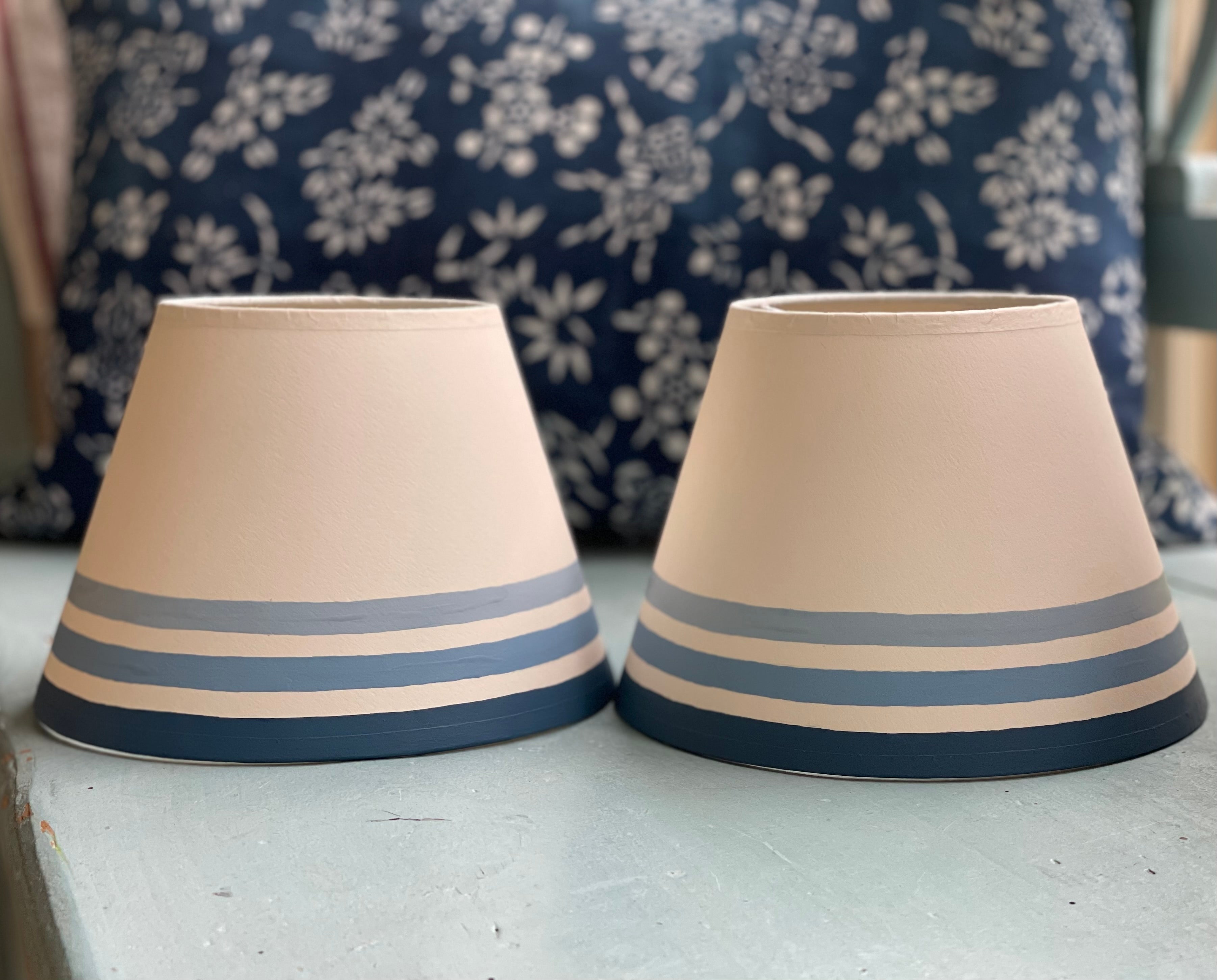 handpainted lampshade