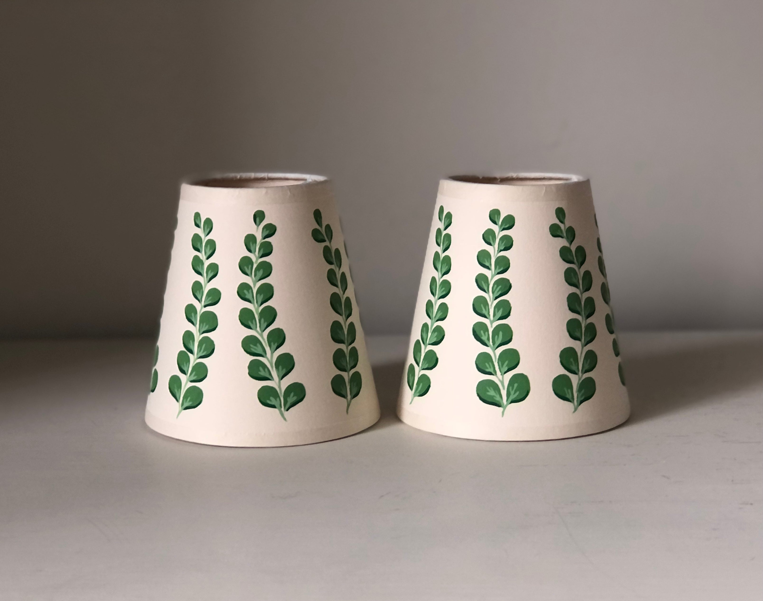 handpainted lampshade