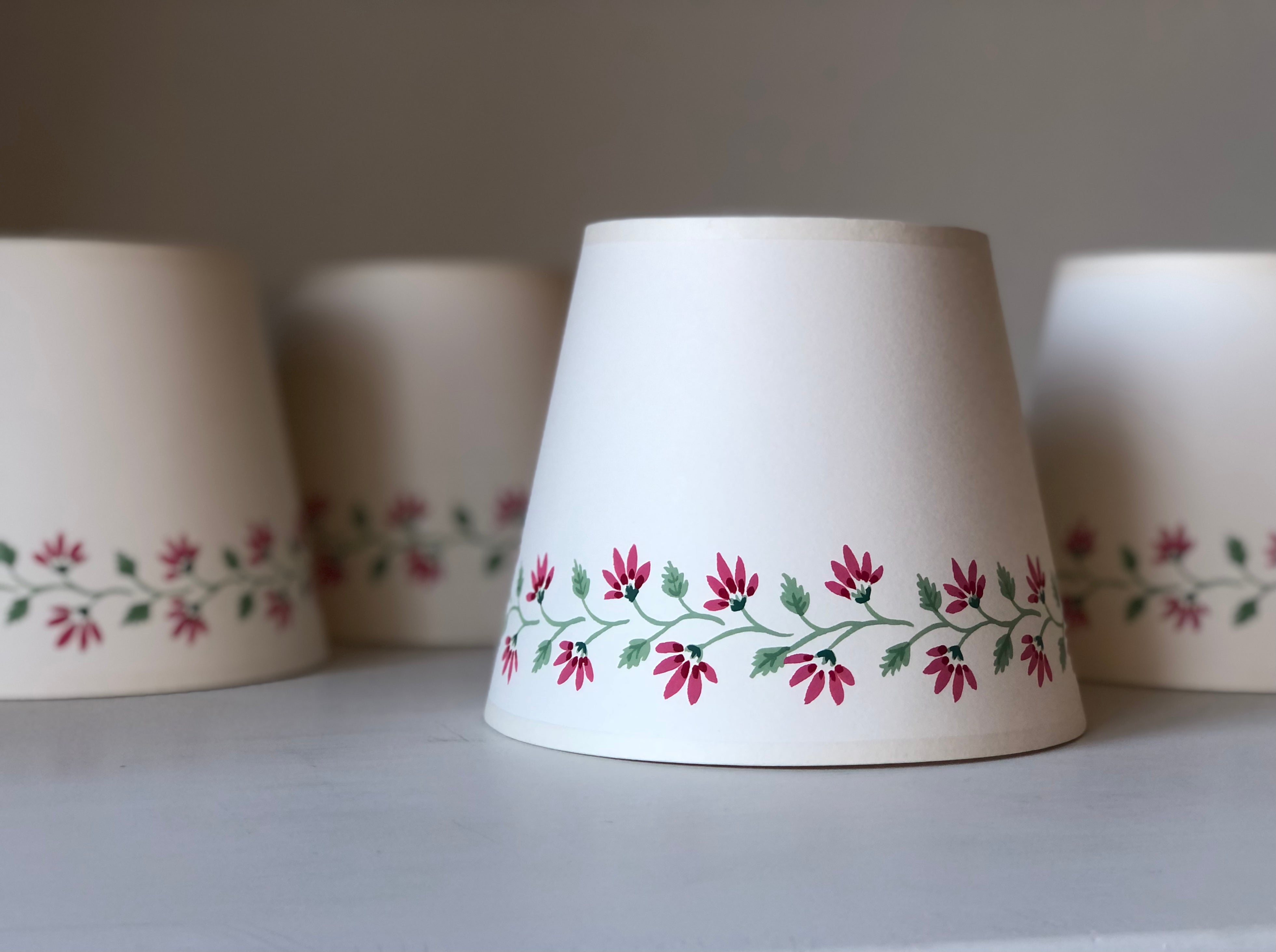 handpainted lampshade
