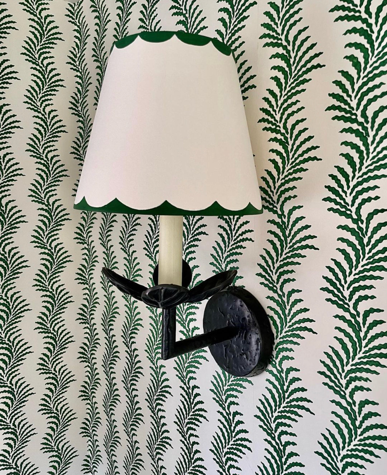 handpainted lampshade