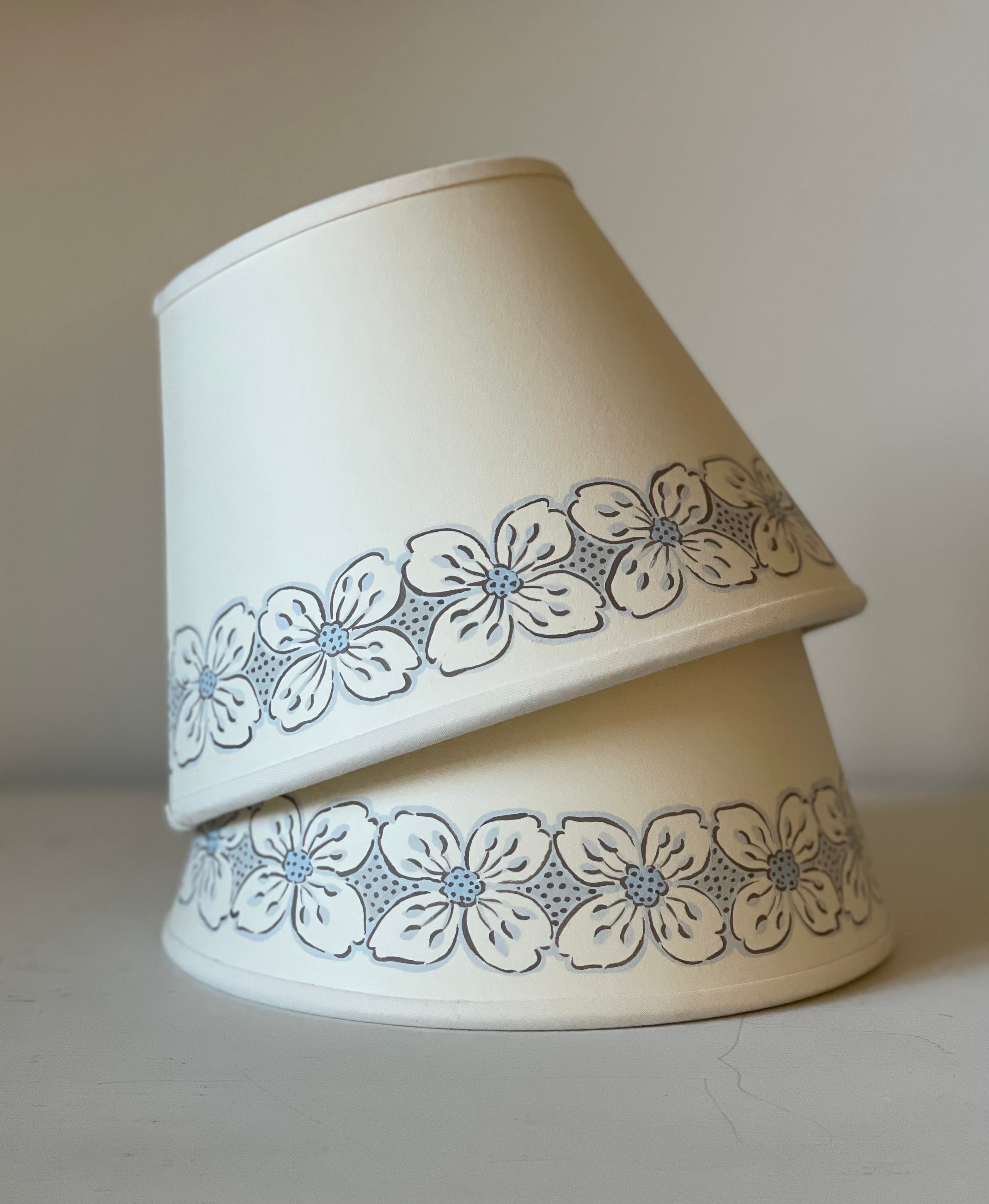 handpainted lampshade