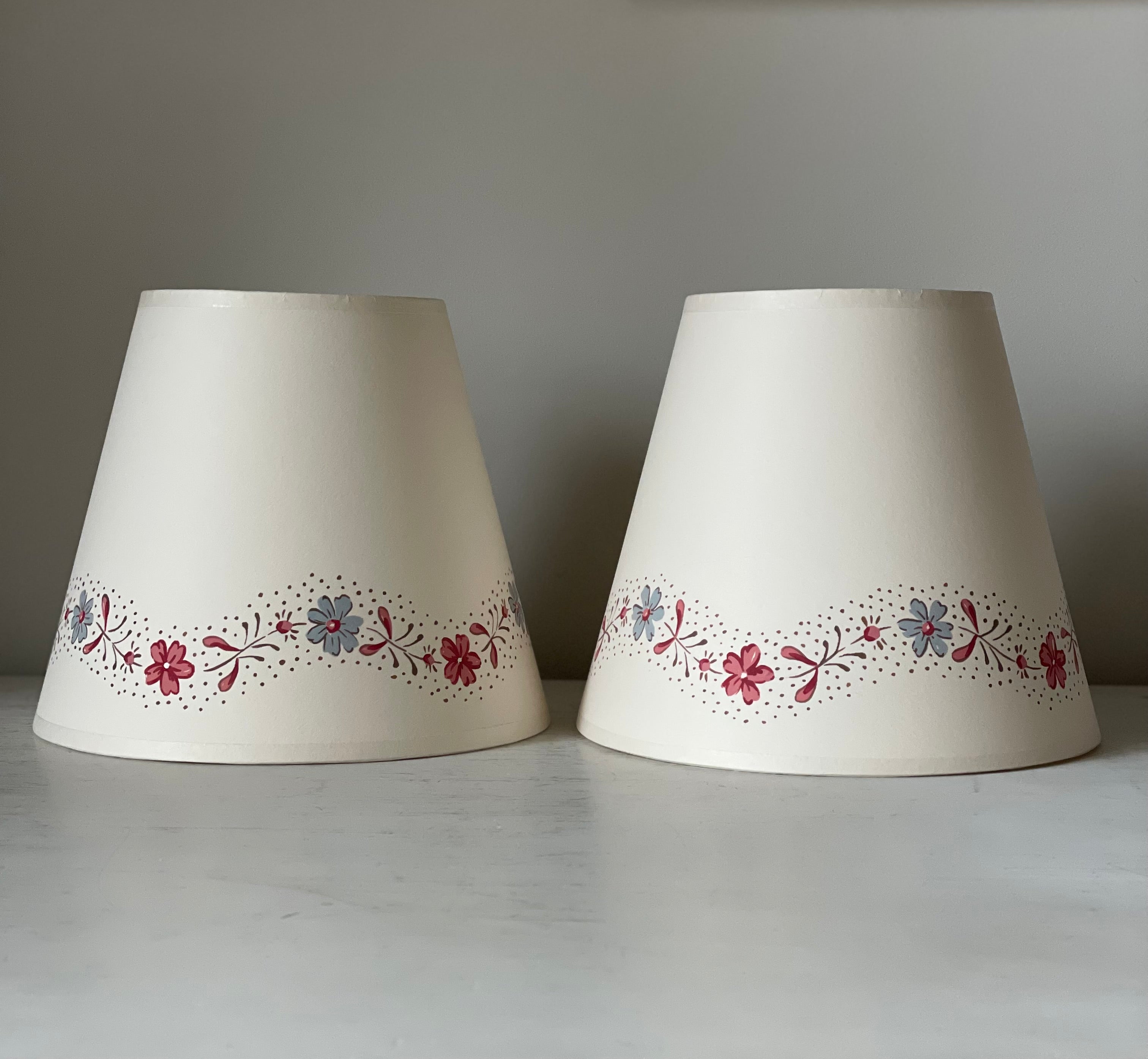 handpainted lampshade