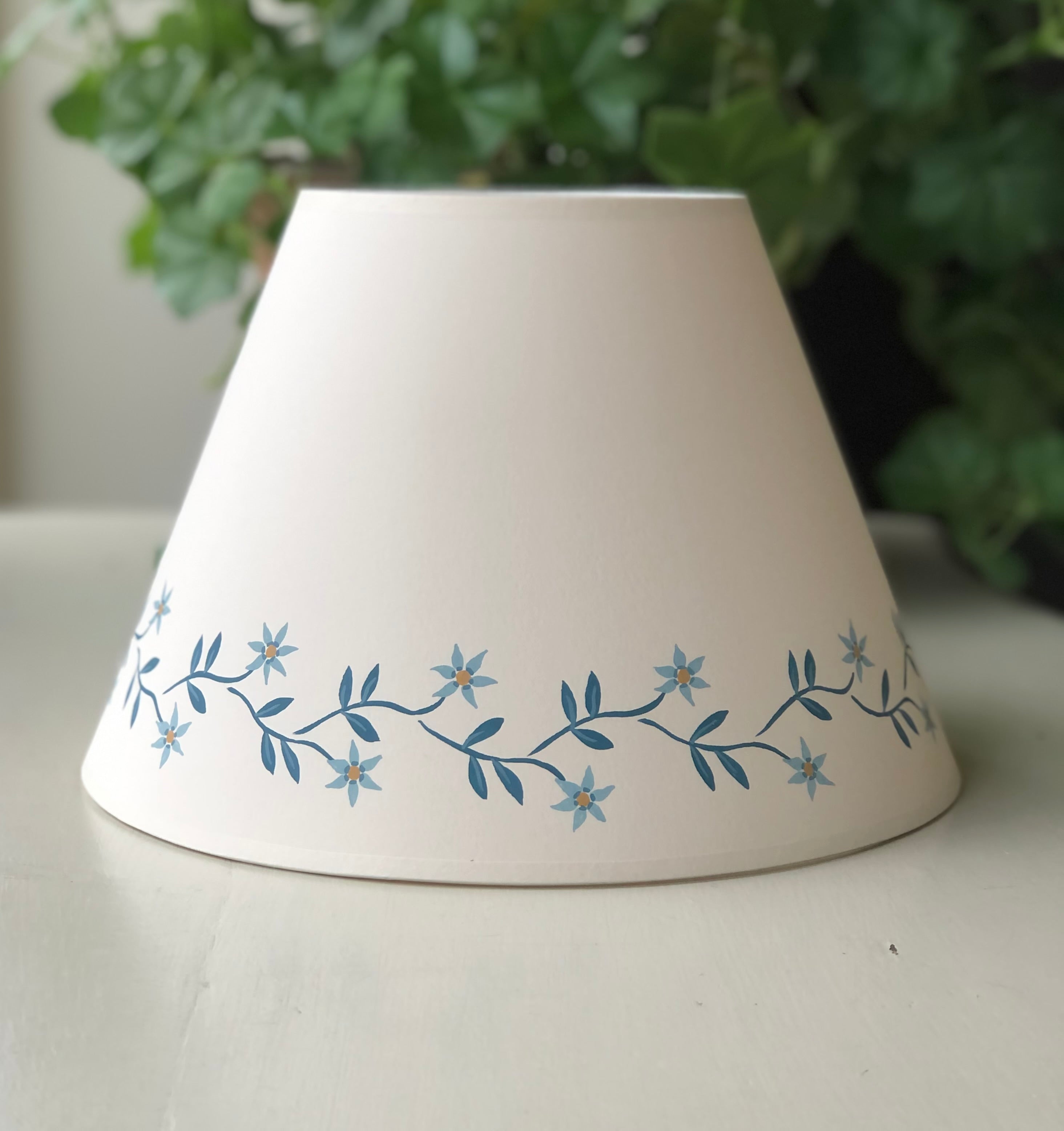 handpainted lampshade
