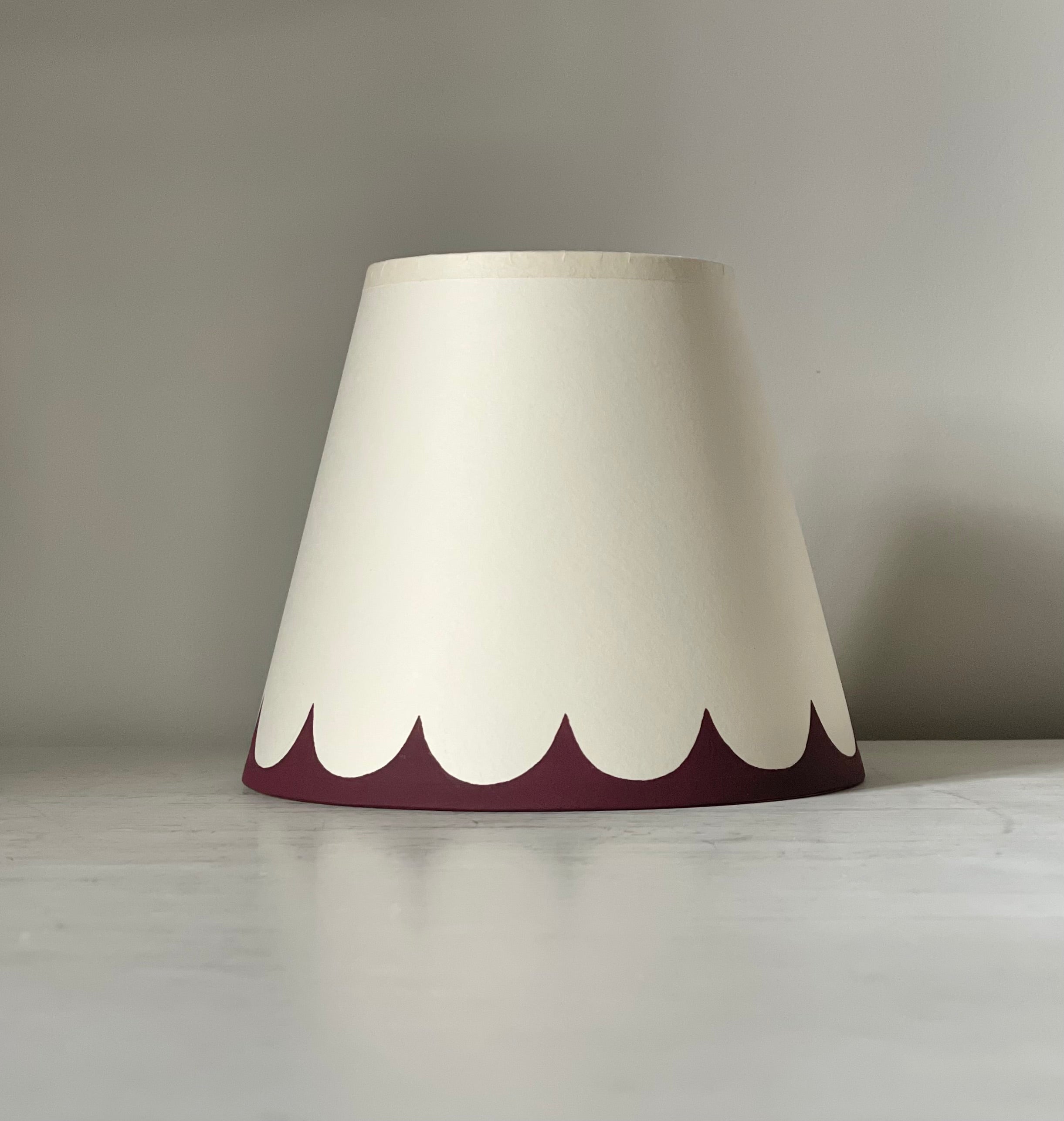handpainted lampshade