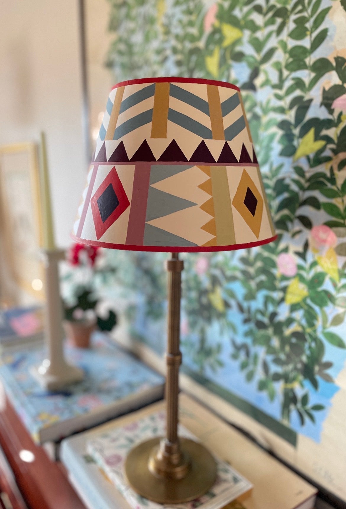 Aztec lampshade