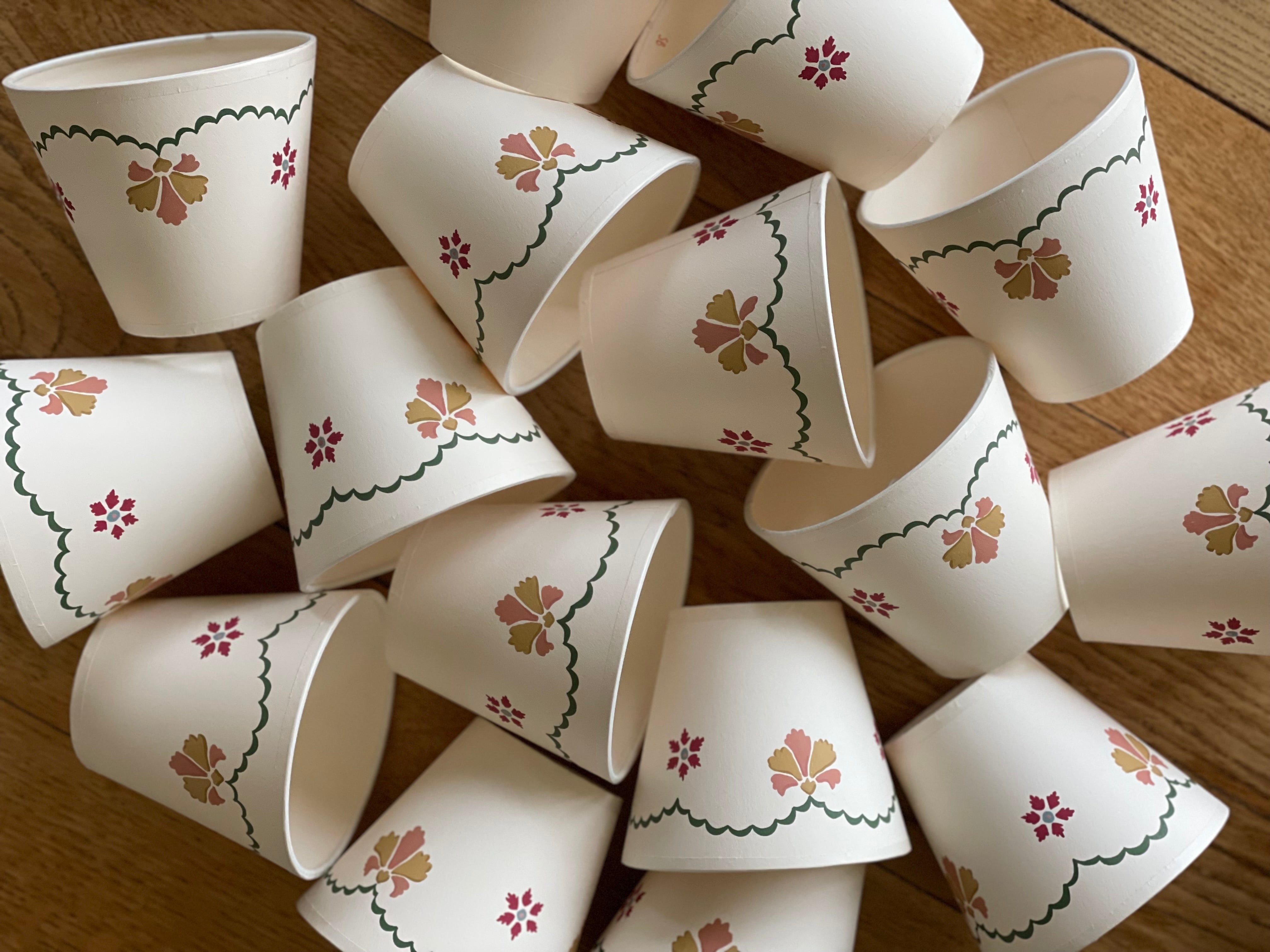 handpainted lampshade