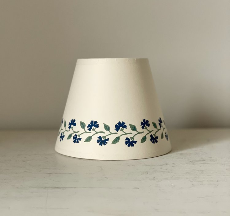 handpainted lampshade