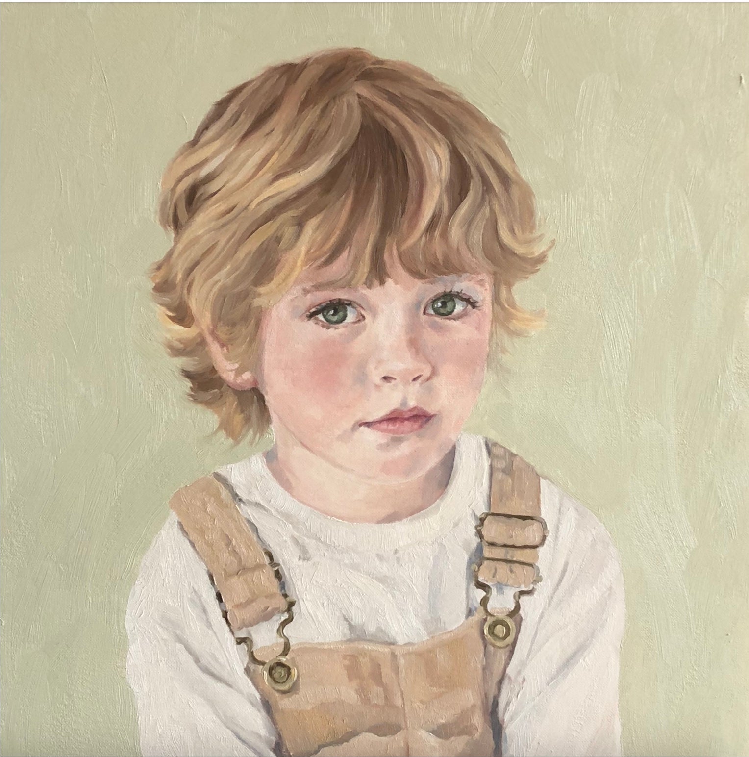 oil portrait of Arthur