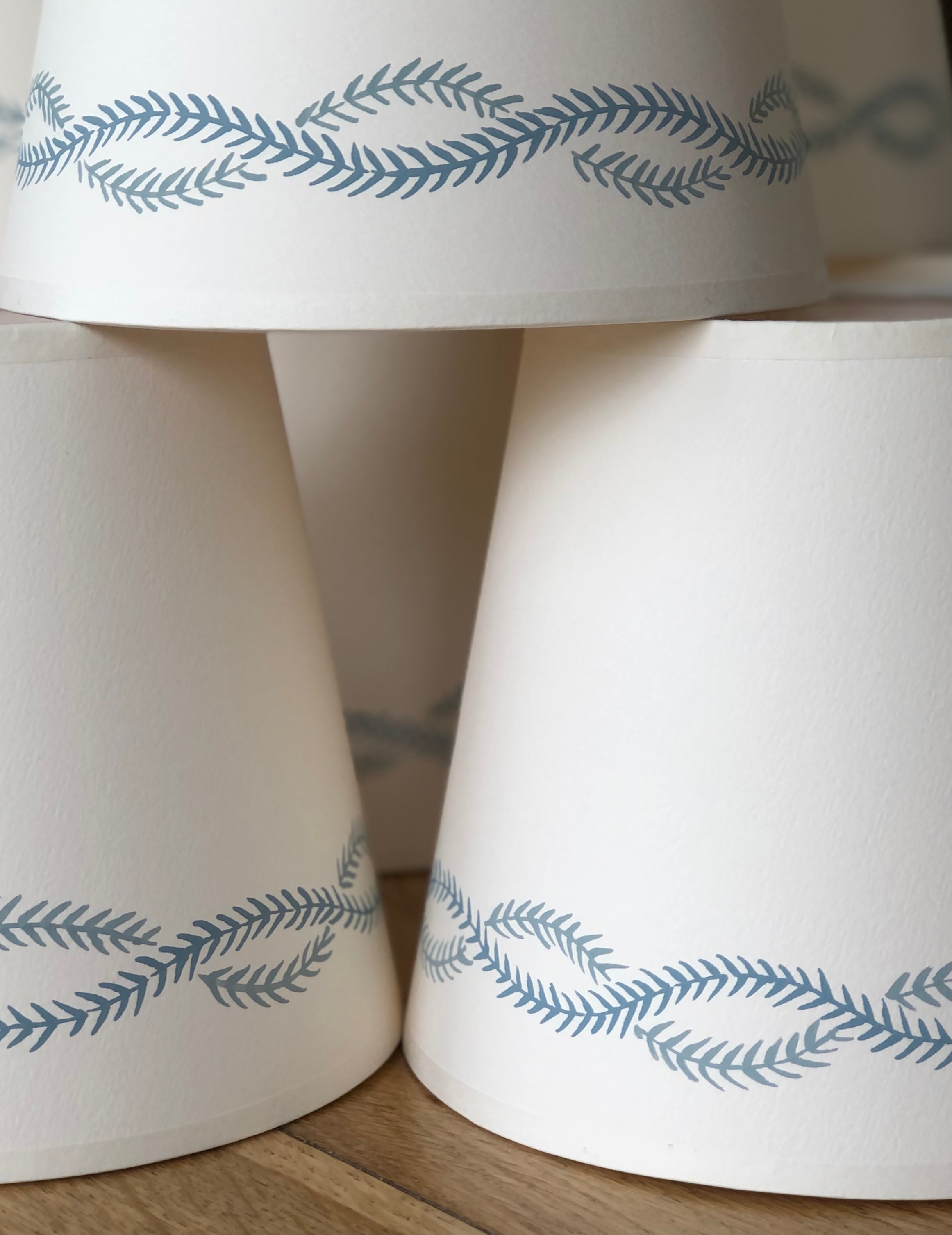 handpainted lampshade