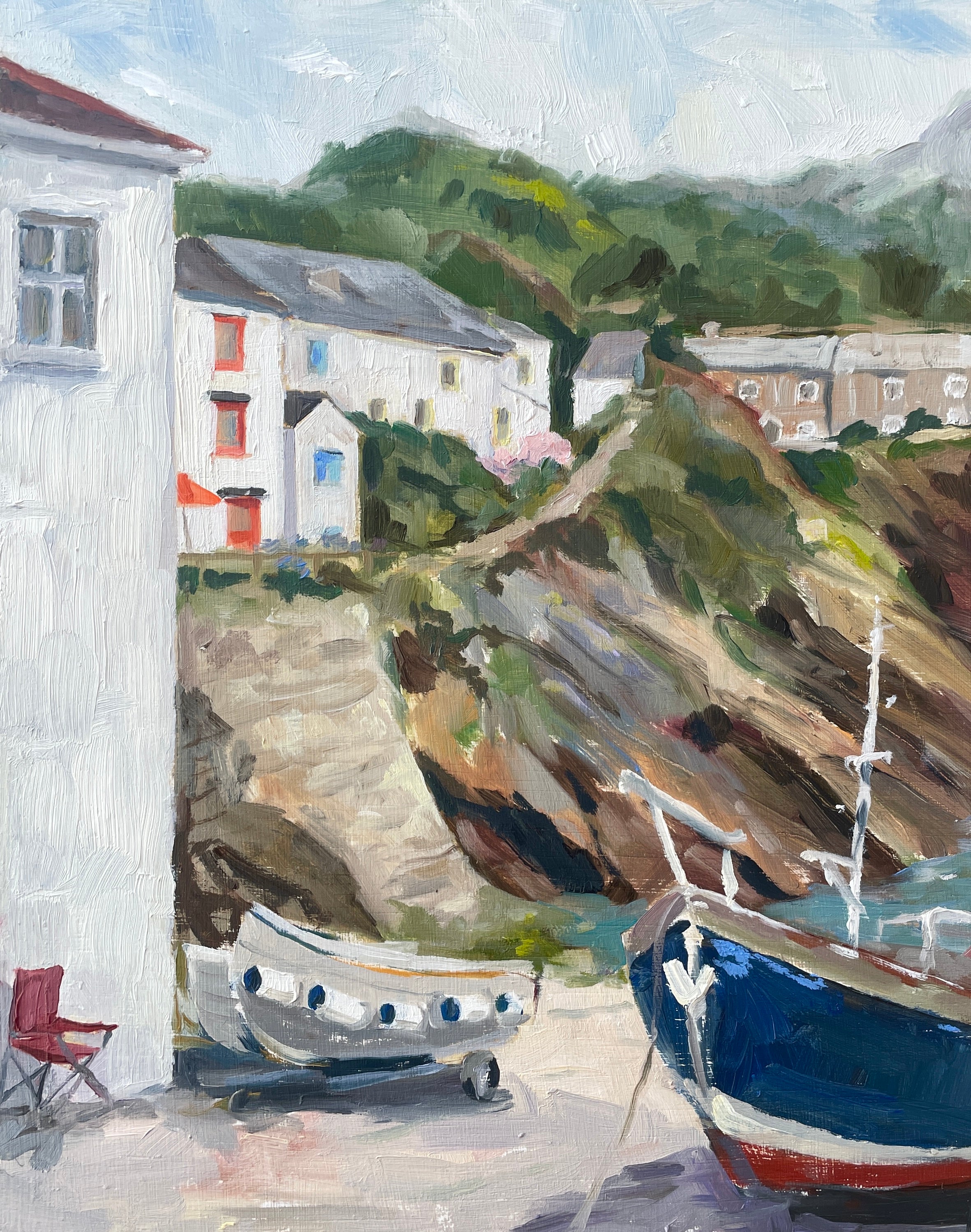 the quay at Portloe