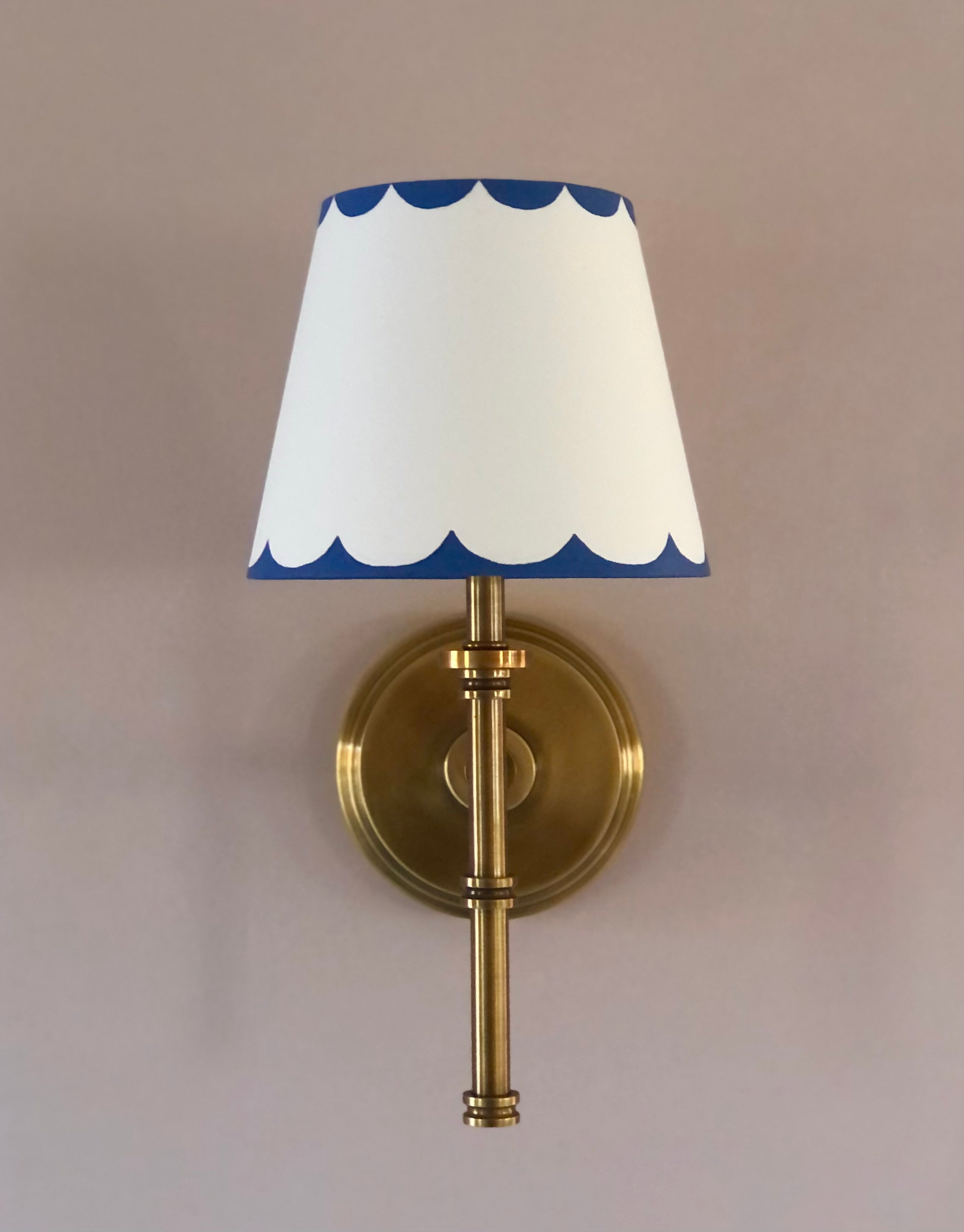 handpainted lampshade