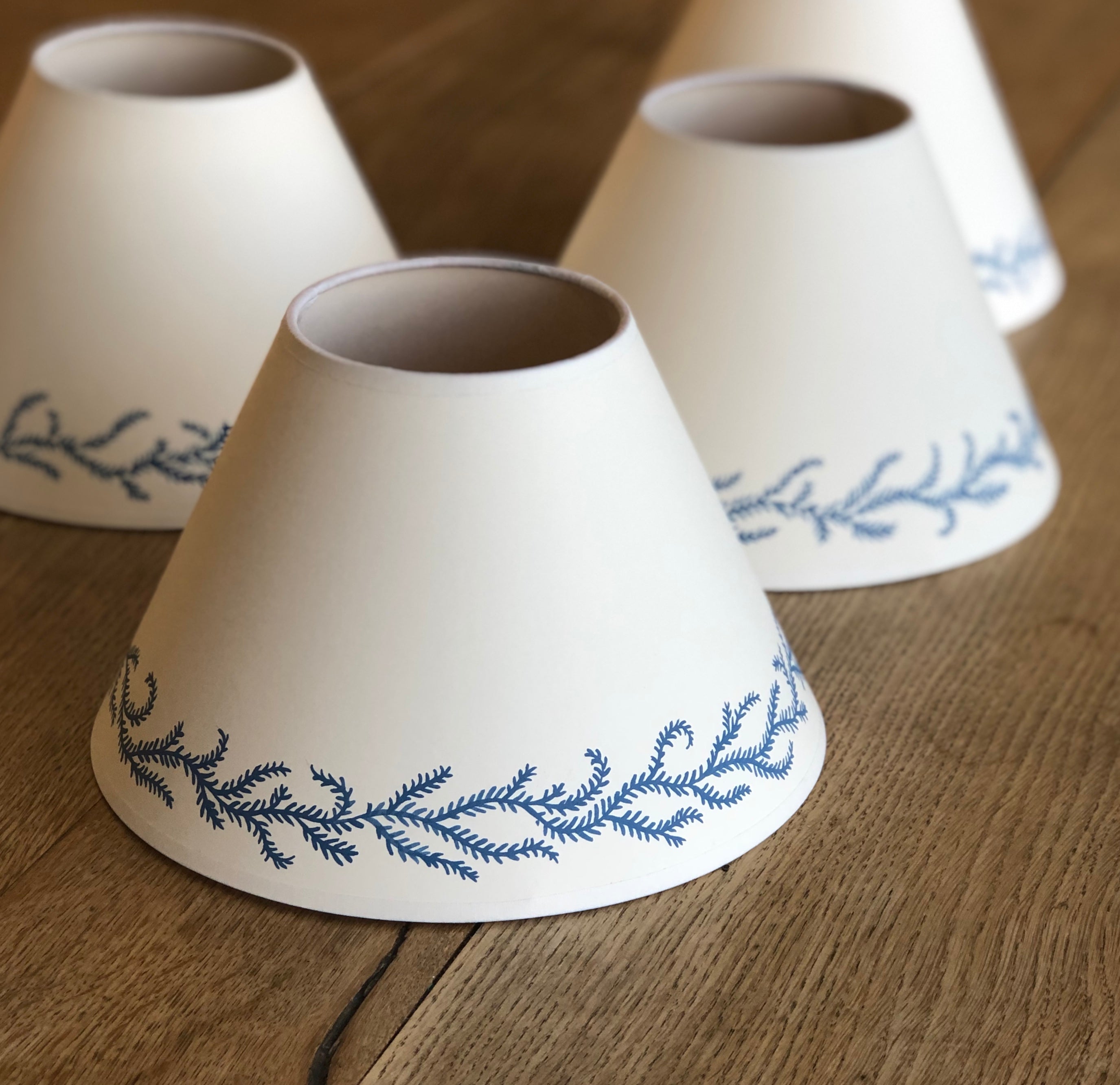 handpainted lampshade