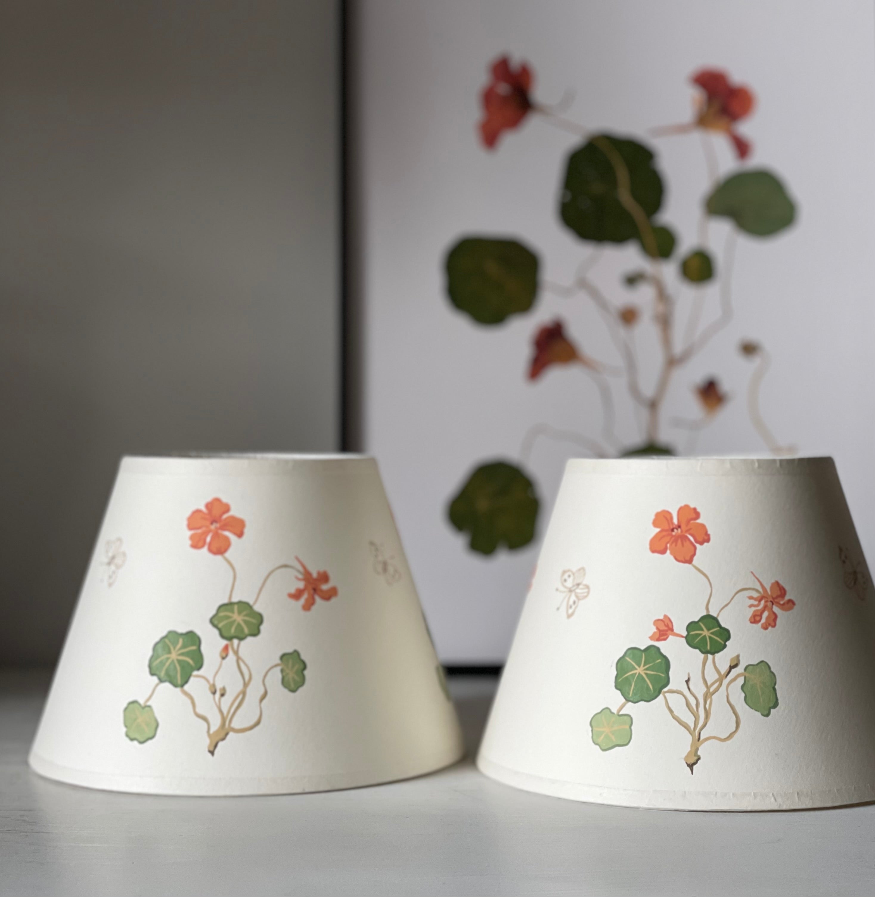 handpainted lampshade