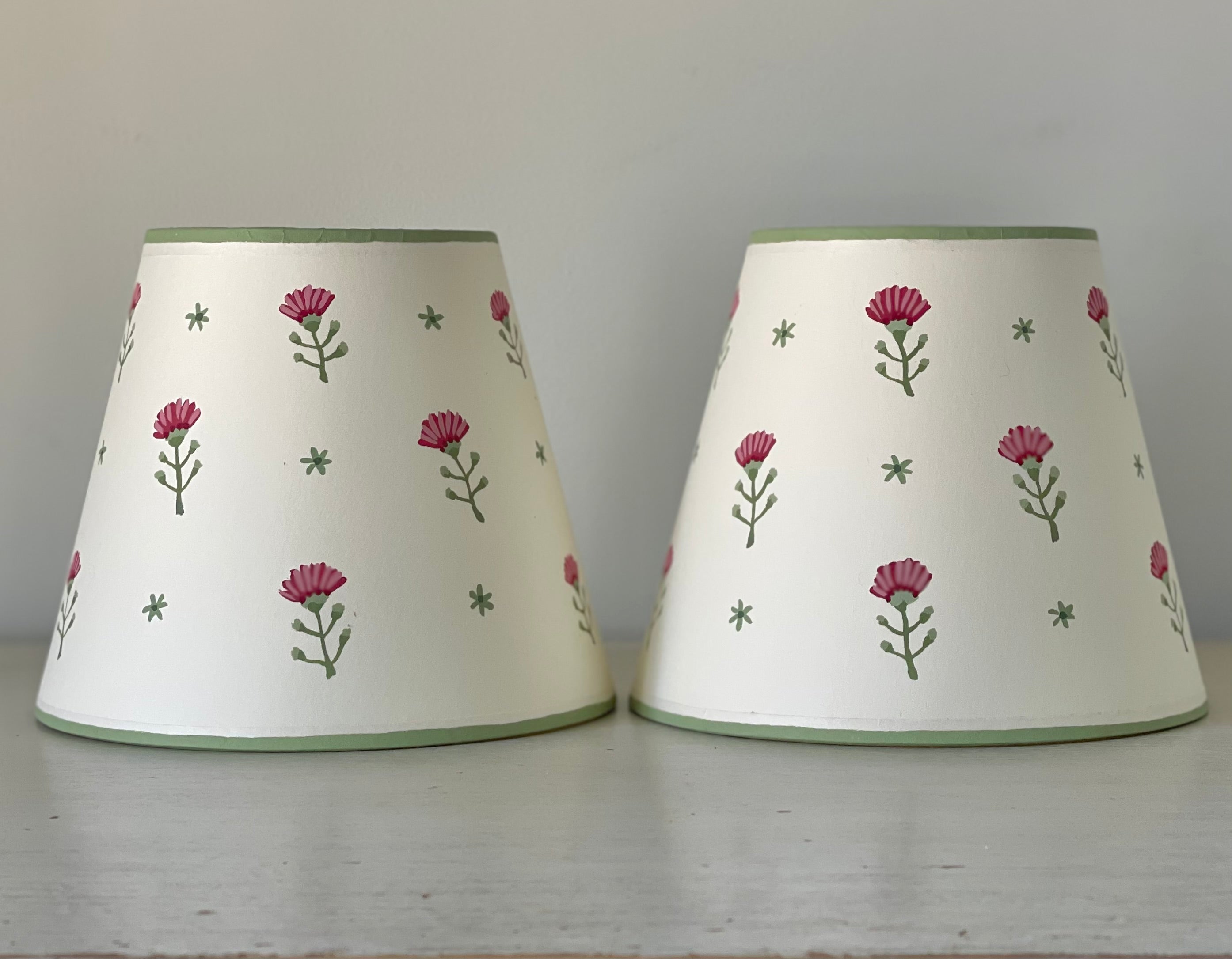 handpainted lampshade