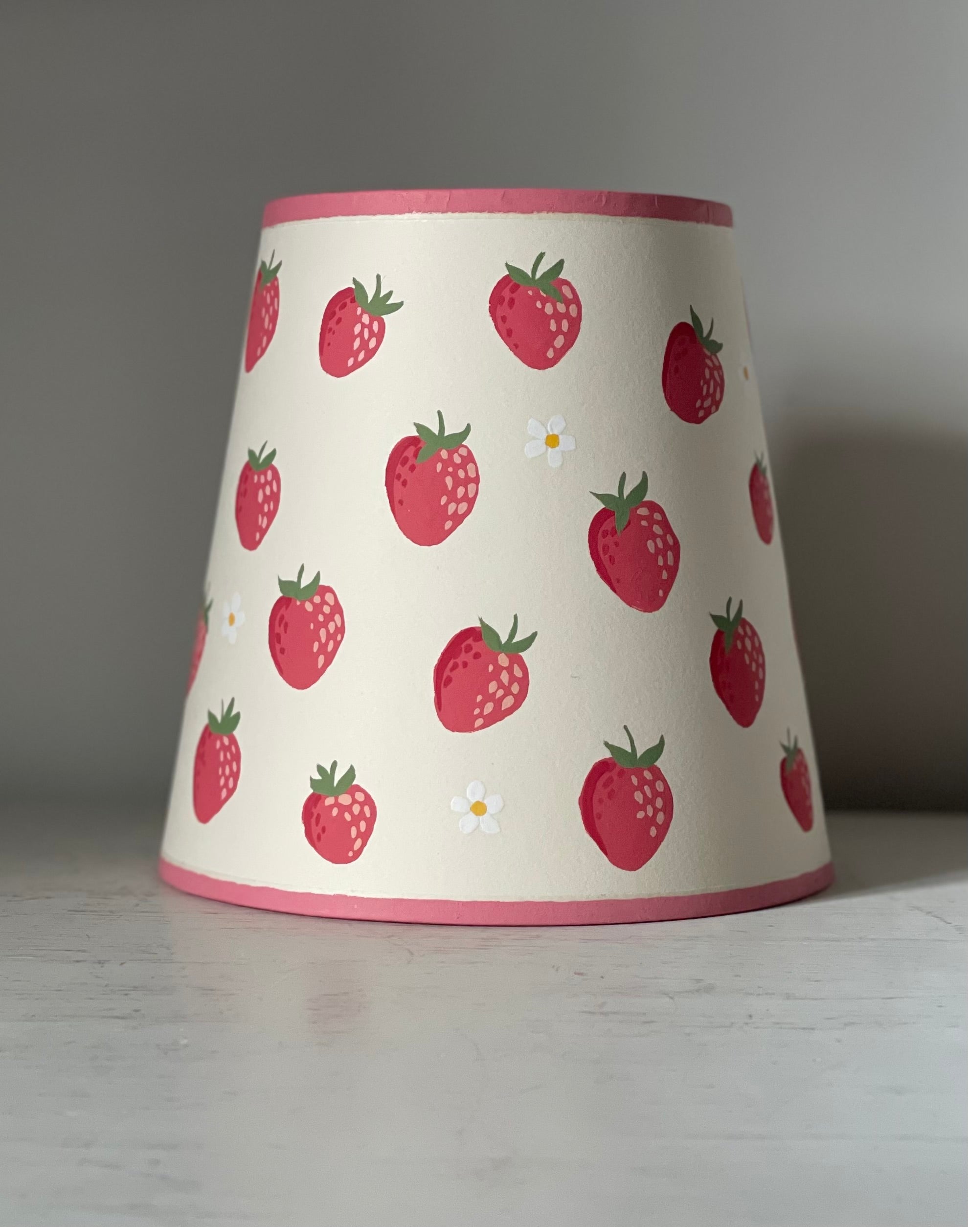handpainted lampshade