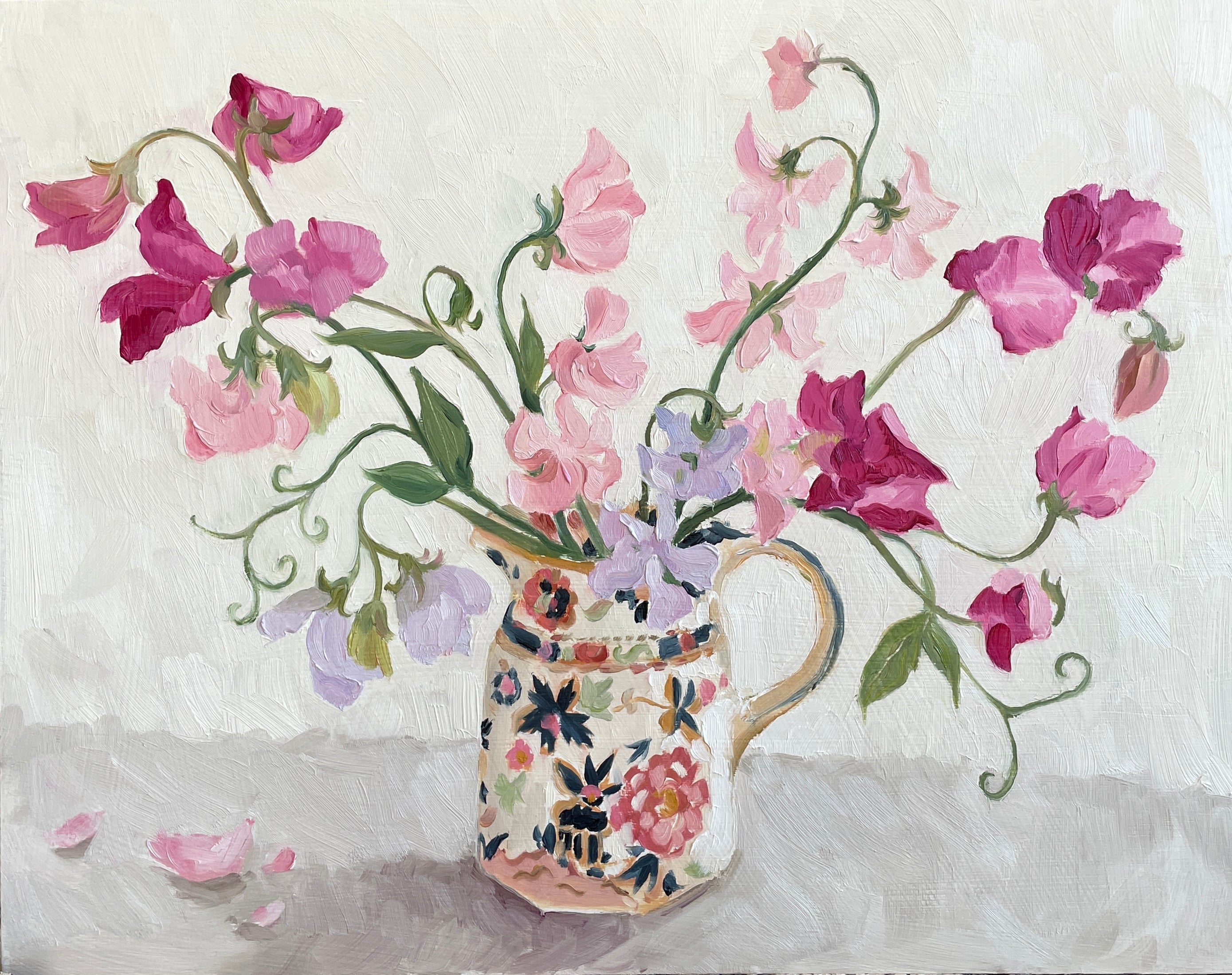 First sweet peas of the season