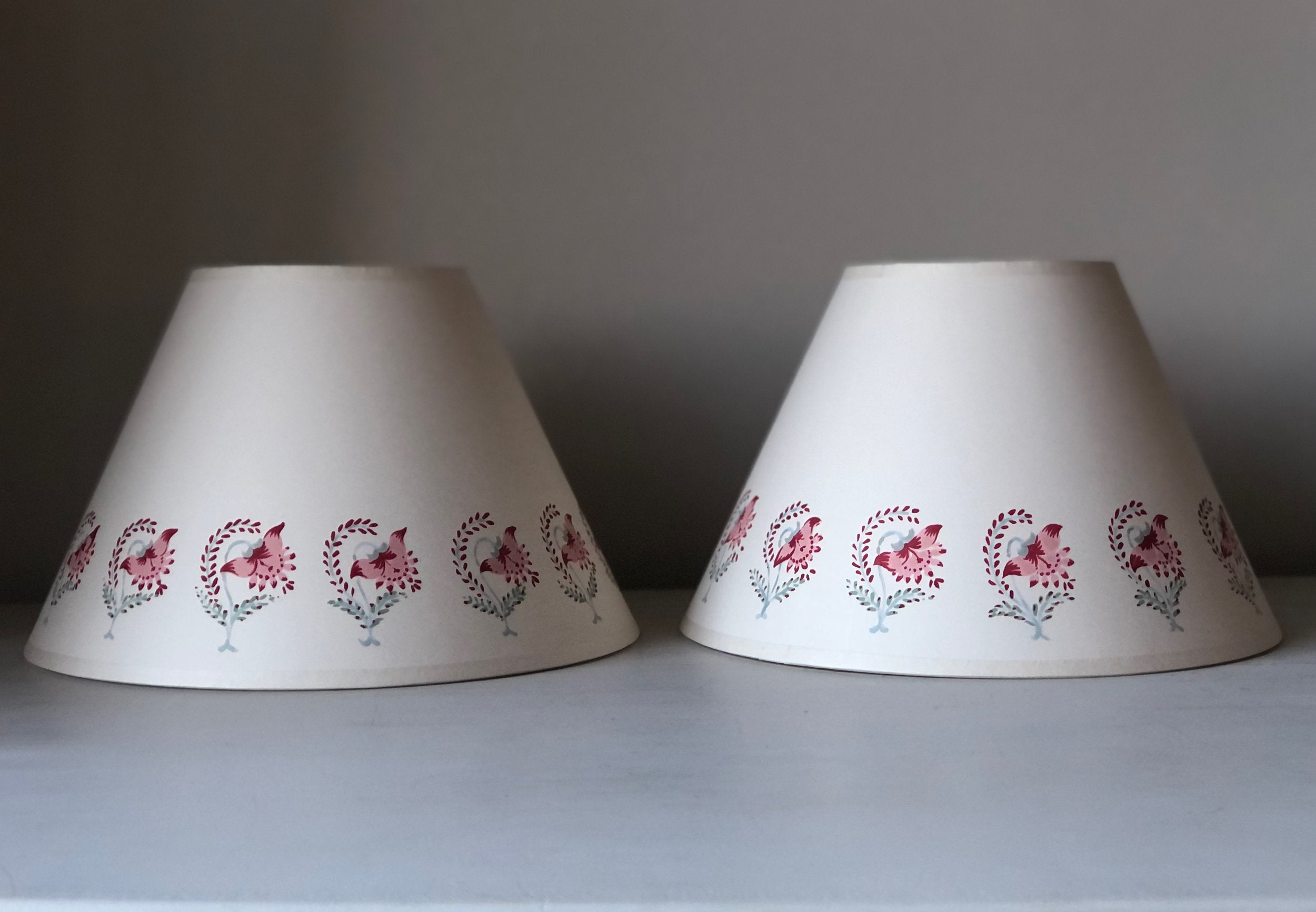 handpainted lampshade